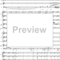 "Per questa bella mano", aria, K612 - Full Score