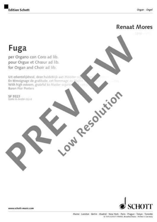 Fuga - Score