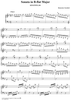 Sonata in B-flat major - K551/P555/L396