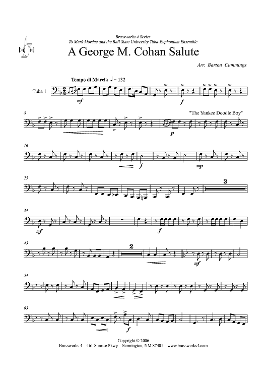 A George M. Cohan Salute - Tuba 1