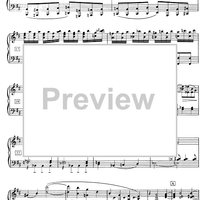 Concerto D Major - Score