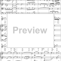 "Kommet her, ihr frechen Sünder", aria, K317b (K146) - Full Score