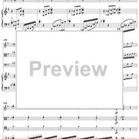 Piano Quartet No. 3 in C Minor, Movement 1 - Piano Score