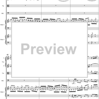 Double Clavier Concerto No. 2 in C Major, Movement 3   (BWV 1061) - Score