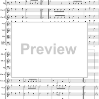Minuet - No. 7 from "Water Music Suite No. 1 in F" - HWV348 - Score