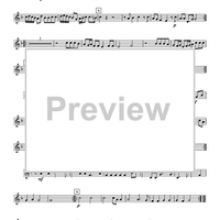 Fünffstimmigter blasender Music - Horn