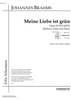Meine Liebe ist grün Op.63 No. 5