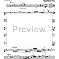 Melodie from "Orpheus and Euridice" - Euphonium BC/TC