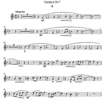 3 pièces sur des chorals de Noël - Trumpet 1