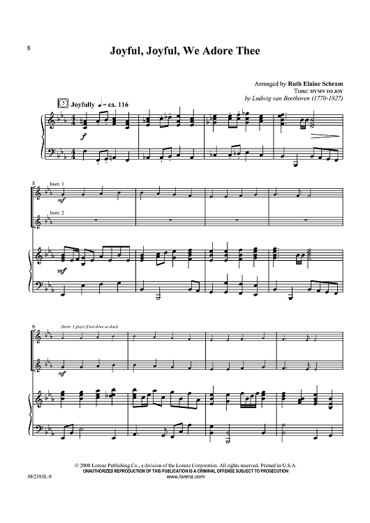 Joyful, Joyful, We Adore Thee