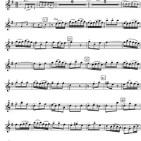 Fugue from Motet  1 - Alto Saxophone