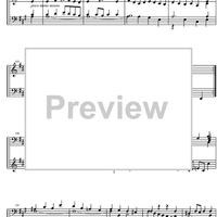 Suite  2 a minor BWV 807 - Score