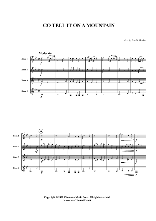 Holiday Treats, Volume 1 - Score