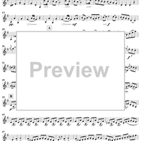 Trois Duos, Cah. 7 - Violin 2