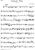 Sonata in C Minor, Op. 5, No. 6 - Violin 1