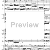 Concerto Grosso Op. 3 No. 4 - Score