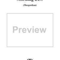 Morning Dew, Op. 4, No. 2