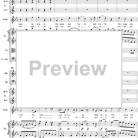 La Finta Giardiniera, Act 3, No. 26 "Wenn du mich auch verlässest" (Aria) - Full Score