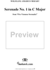 Serenade No. 1 in C Major from "Five Viennese Serenades" - Violin 2
