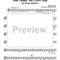 You Made Me Love You - Tuba