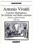 Concerto Madrigalesco - Score