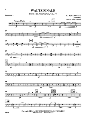 Waltz Finale from The Nutcracker, Op. 71 - Trombone 2