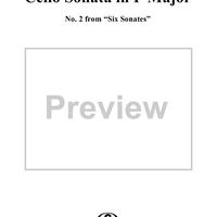 Cello Sonata No. 2 in F Major, RV41 - Piano