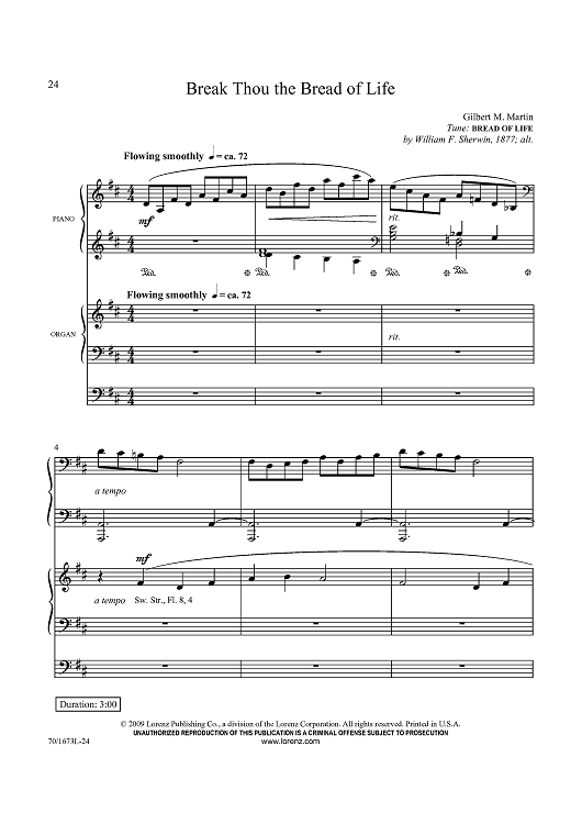 Break Thou the Bread of Life