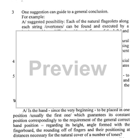 Cello - From the Harmonics to the Positions - Notes
