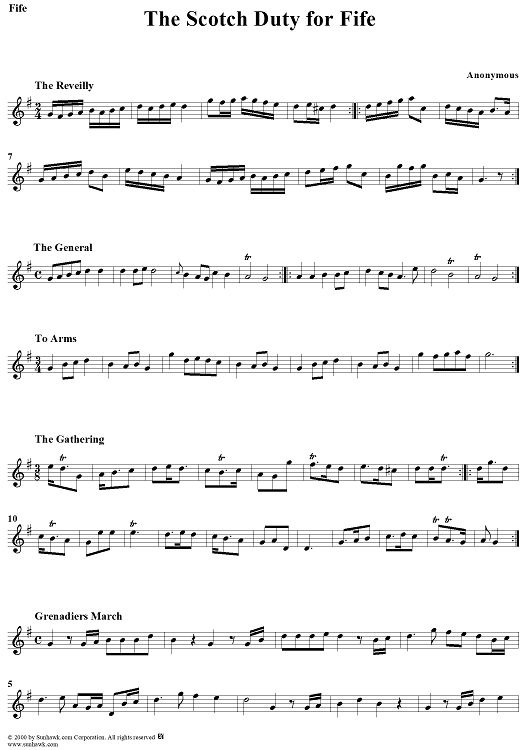 The Scotch Duty for Fife