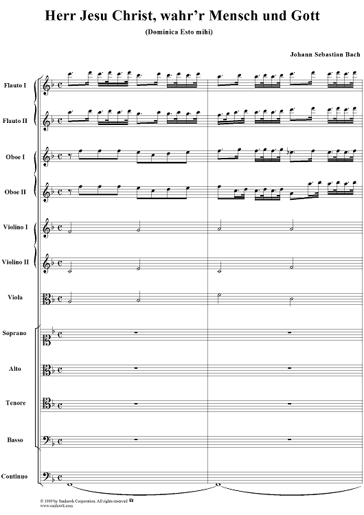 Herr Jesu Christ, wahr'r Mensch und Gott, BWV127