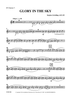 Glory in the Sky - Clarinet 3 in Bb