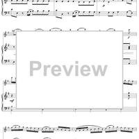 Flute Concerto in G Major, Allegro - Piano