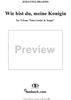 Nine Lieder & Songs, Op.32, No.9 "Wie bist du, meine Königin"