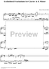 Fragment of a Praeludium for Clavier in E Minor  (Spurious)