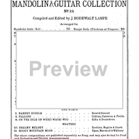 Mandolin & Guitar Collection No. 24 - Contents