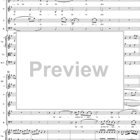 Mass No. 4 in G Major (BWV236) - Full Score