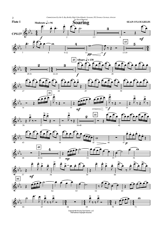 Soaring - Flute 1