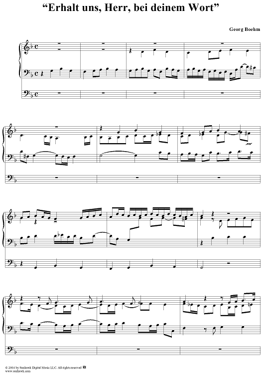 "Erhalt uns, Herr, Bei deinem Wort"