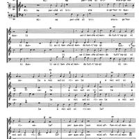 Alma, perché si' triste from 20 Madrigali - Score