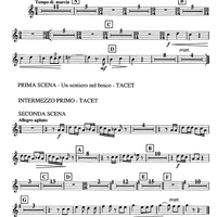 Il tamburo magico - The magical tambourin [set of parts] - Trumpet in C