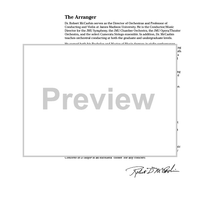 Allegro from Concerto in D Major - Score