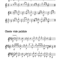 Nina, nana bambinuta and Cheste viole palidute