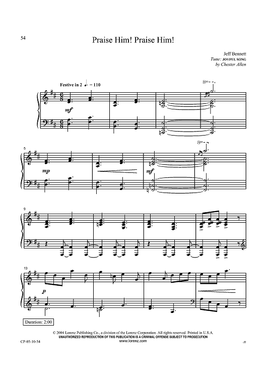 Praise Him! Praise Him!