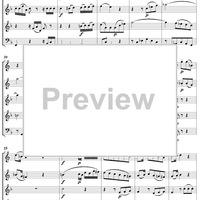 Adagio in B-flat Major, K484a (K411) - Full Score