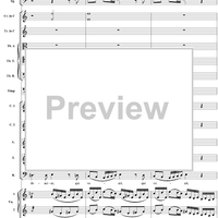 Mass No. 18 in C Minor, No. 12: Benedictus - Full Score