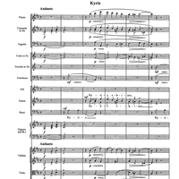 Messe solenne [score]