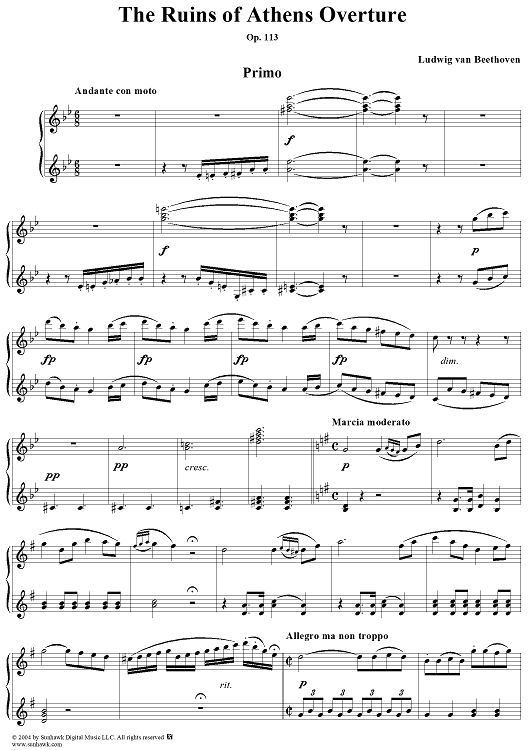 The Ruins of Athens Overture