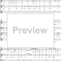 Wer nicht liebt Wein und Weiber und Gesang, four voice canon in G Major, K509a (K232)