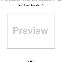 Op. 74, No. 2: O Heiland, reib die Himmel auf